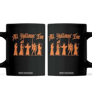 All Hallows Eve Catholic Saints Coffee Mug Traditional Faith Based Christian Halloween