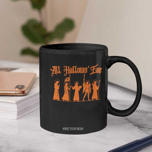 All Hallows Eve Catholic Saints Coffee Mug Traditional Faith Based Christian Halloween