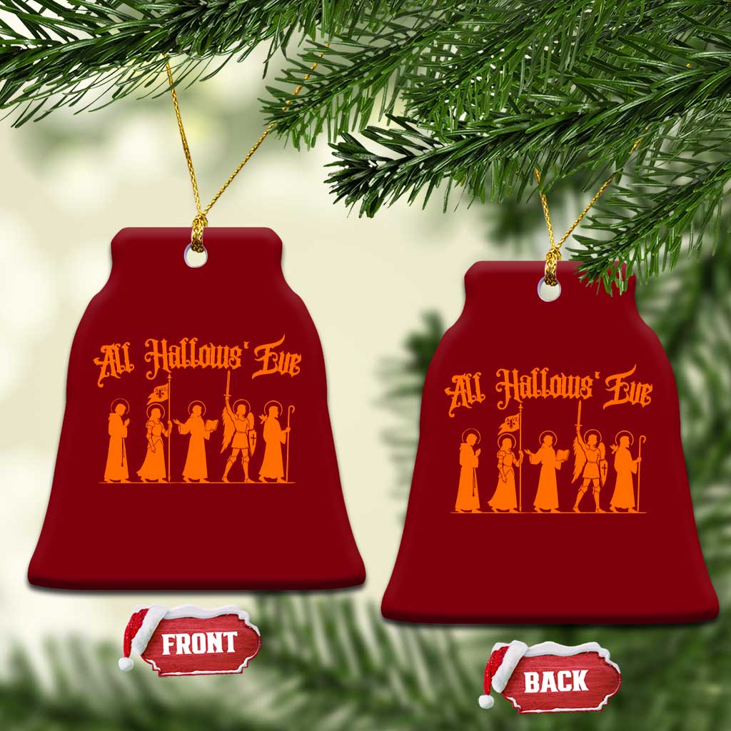 All Hallows Eve Catholic Saints Ceramic Ornament Traditional Faith Based Christian Halloween