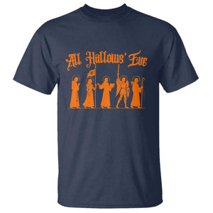 All Hallows Eve Catholic Saints T Shirt Traditional Faith Based Christian Halloween