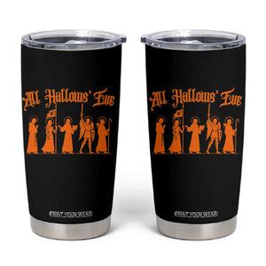 All Hallows Eve Catholic Saints Tumbler Cup Traditional Faith Based Christian Halloween