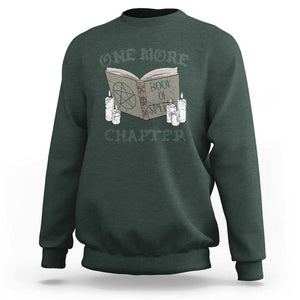 Funny Reading Witch Sweatshirt Which Witch Is Which TS02 Dark Forest Green Print Your Wear