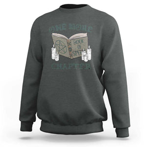 Funny Reading Witch Sweatshirt Which Witch Is Which TS02 Dark Heather Print Your Wear