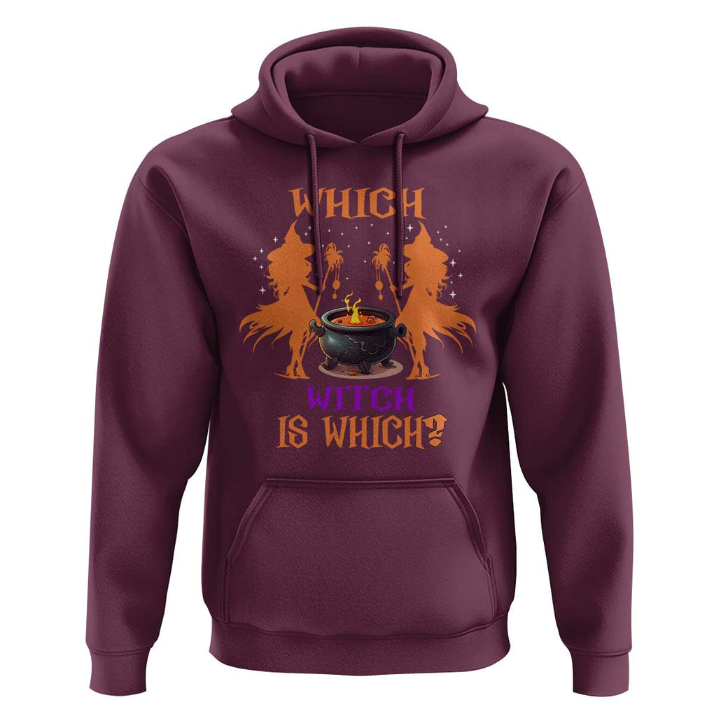 Halloween Witch Hoodie One More Chapter Book Of Spells Witchcraft TS02 Maroon Print Your Wear