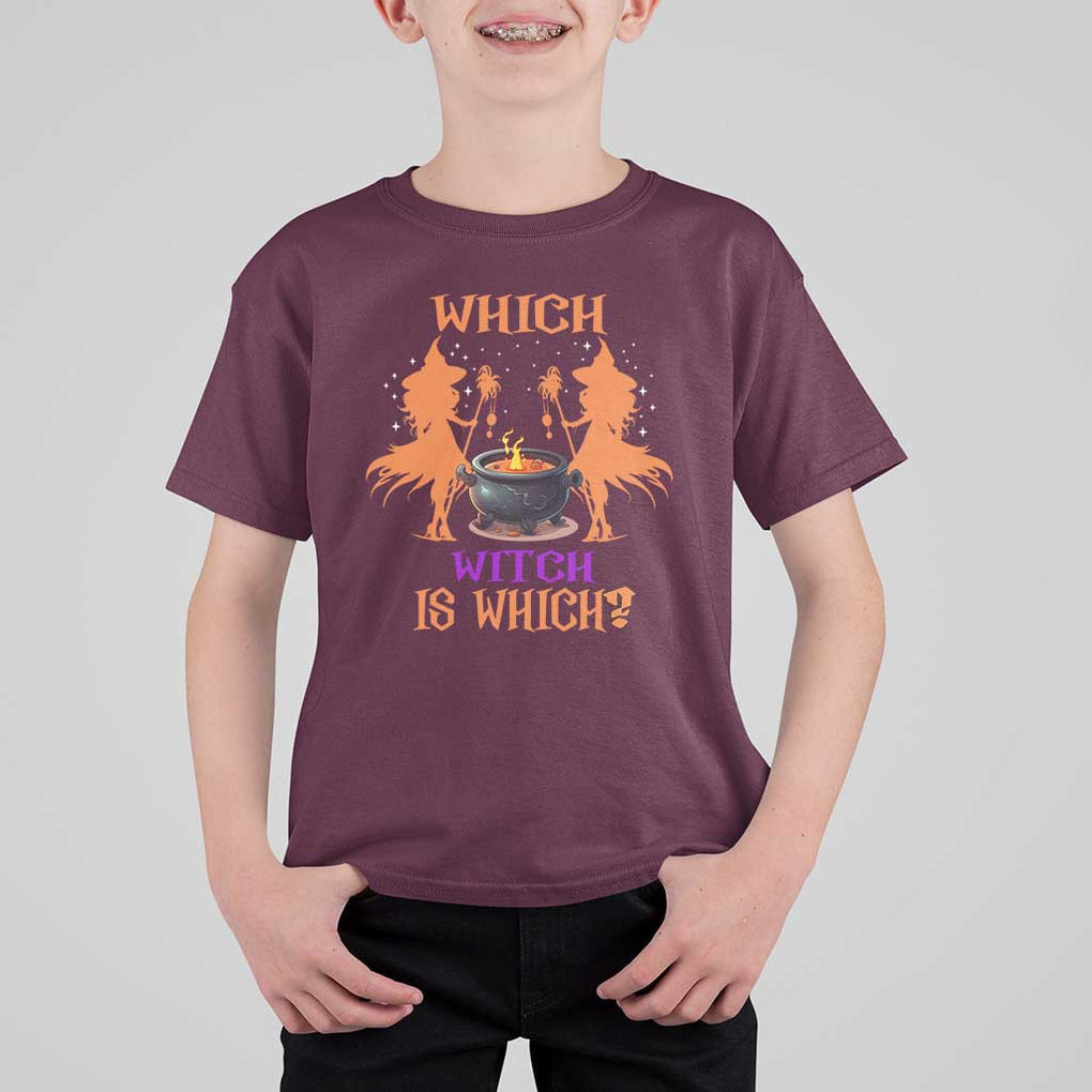 Halloween Witch T Shirt For Kid One More Chapter Book Of Spells Witchcraft TS02 Maroon Print Your Wear