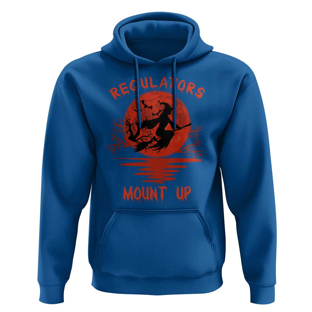 Halloween Witch Hoodie Regulators Mount Up TS02 Royal Blue Print Your Wear