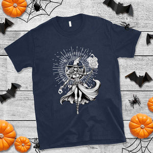 Witch T Shirt Black Gothic TS02 Navy Print Your Wear