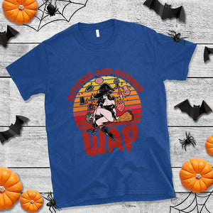 WAP Witches And Potions Retro T Shirt TS02 Royal Blue Print Your Wear