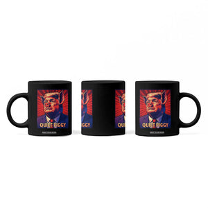 Quiet Piggy Sarcastic Trump Coffee Mug Funny Pig Political Satire TS02 Print Your Wear
