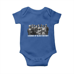 Legends of Black History Baby Onesie Civil Rights Leaders TS02 Royal Blue Print Your Wear