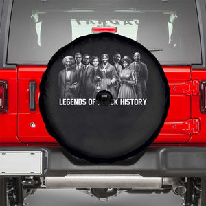 Legends of Black History Spare Tire Cover Civil Rights Leaders TS02 Black Print Your Wear