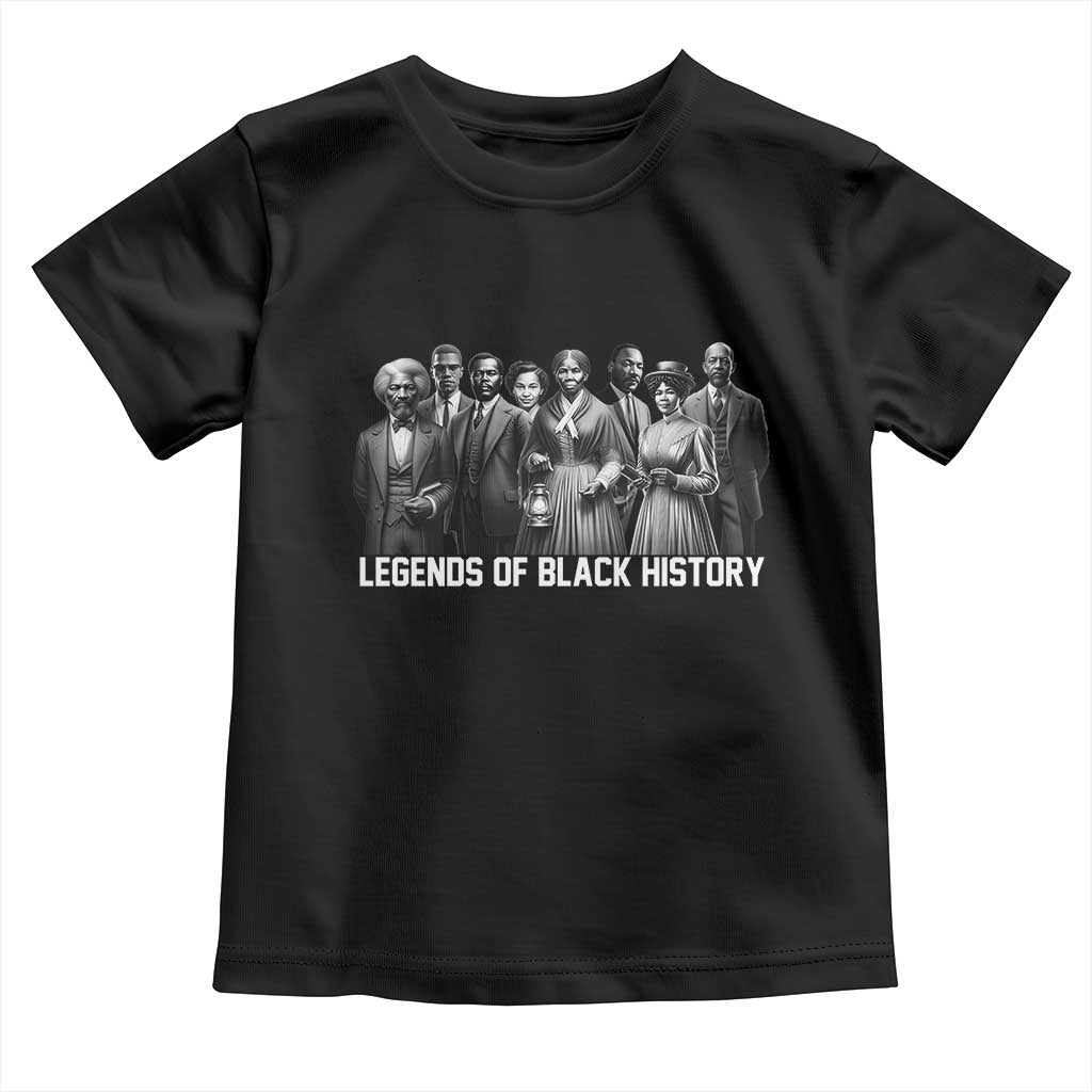 Legends of Black History Toddler T Shirt Civil Rights Leaders TS02 Black Print Your Wear