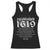 African American History Racerback Tank Top Project 1619 Established American Map Retro Vintage TS02 Black Print Your Wear