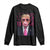 Funny Trump Bubble Gum Pink Long Sleeve Shirt He Won 2024 We The People USA Betsy Ross Flag TS02 Black Print Your Wear