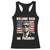 Trump Won 2024 Racerback Tank Top Welcome Back Mr President 47 Victory American Flag TS02 Black Print Your Wear