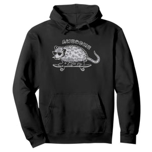 Funny Opossum Meme Hoodie Awesome Possum Cool 90s Retro Vintage Animal Lover TS02 Black Print Your Wear