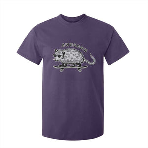 Funny Opossum Meme T Shirt For Kid Awesome Possum Cool 90s Retro Vintage Animal Lover TS02 Purple Print Your Wear