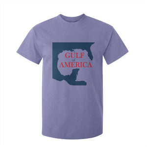 Trump America's Gulf T Shirt For Kid North America Map TS02 Violet Print Your Wear
