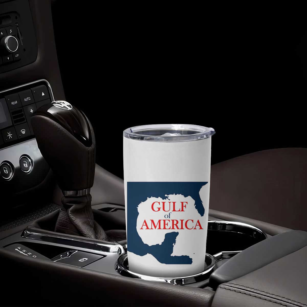 Trump America's Gulf Tumbler Cup North America Map TS02 Print Your Wear