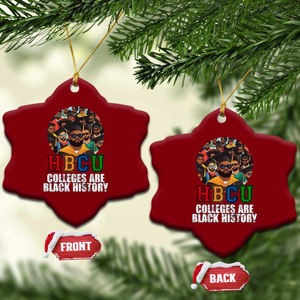 HBCU Colleges Are Black History Ceramic Ornament African Education TS02 Print Your Wear