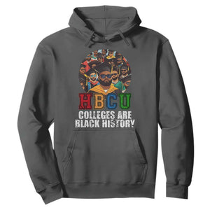 HBCU Colleges Are Black History Hoodie African Education TS02 Dark Heather Print Your Wear