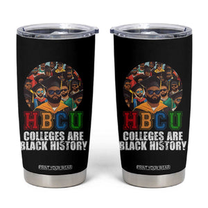 HBCU Colleges Are Black History Tumbler Cup African Education TS02 Black Print Your Wear