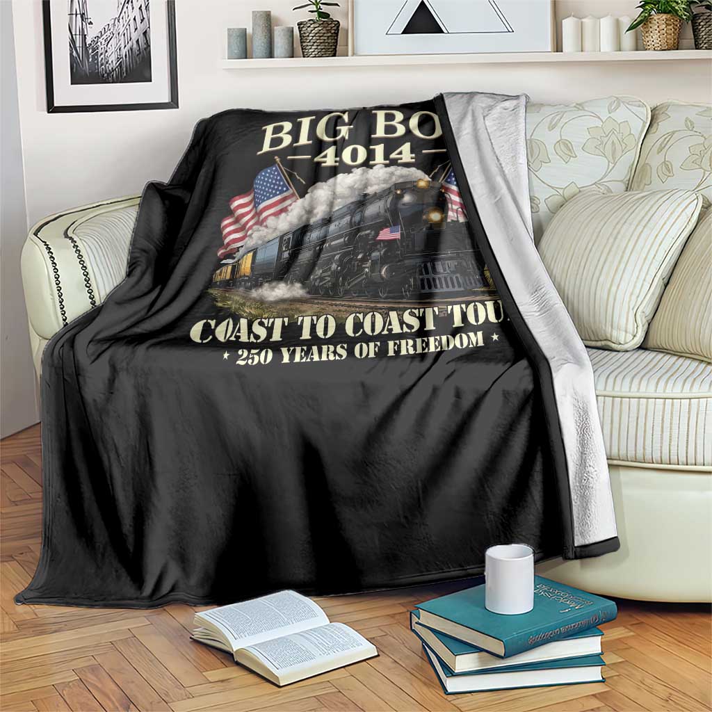 Patriotic Freedom Express Coast to Coast Throw Blanket Steam Train Legend Heritage Pride TS02 Print Your Wear