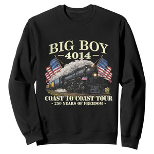Patriotic Freedom Express Coast to Coast Sweatshirt Steam Train Legend Heritage Pride TS02 Black Print Your Wear