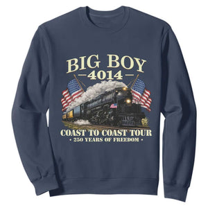 Patriotic Freedom Express Coast to Coast Sweatshirt Steam Train Legend Heritage Pride TS02 Navy Print Your Wear