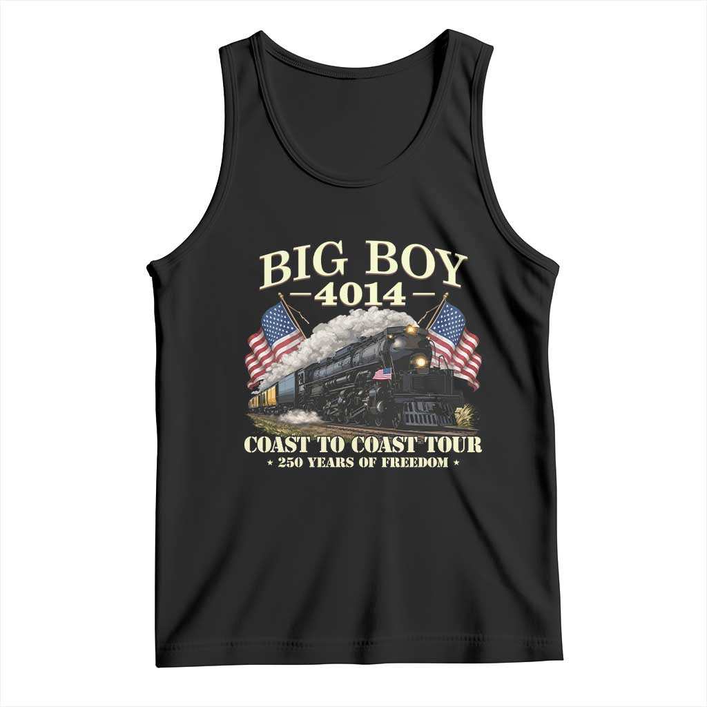 Patriotic Freedom Express Coast to Coast Tank Top Steam Train Legend Heritage Pride TS02 Black Print Your Wear