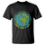 Dot Day T Shirt What Can You Create With Just A Dot Earth Polka TS02 Black Print Your Wear