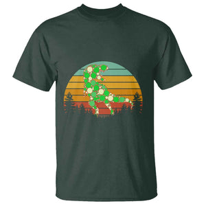 Dot Day T Shirt Polka Dot Dinosaur Lover Retro International TS02 Dark Forest Green Print Your Wear