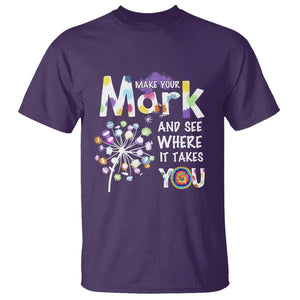 Dot Day T Shirt Polka Dot Make Mark It Takes You International TS02 Purple Print Your Wear