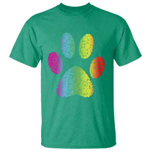 Dot Day T Shirt Polka Dot Dog Paw Dog Lover International TS02 Irish Green Print Your Wear