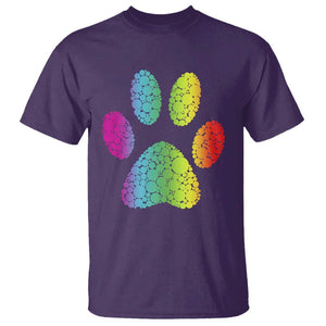 Dot Day T Shirt Polka Dot Dog Paw Dog Lover International TS02 Purple Print Your Wear