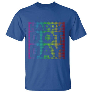 Dot Day T Shirt Colorful Polka Dot Happy TS02 Royal Blue Print Your Wear