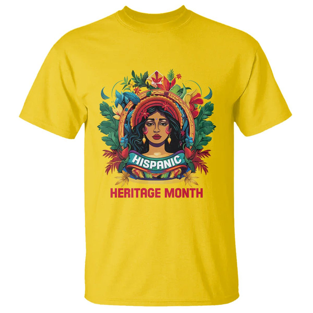 Hispanic Heritage Month T Shirt Proud Hispanic Woman Latino TS02 Daisy Printyourwear