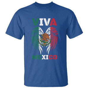 Hispanic Heritage Month Mexico T Shirt Viva Mexico Mexican Flag TS02 Royal Blue Printyourwear