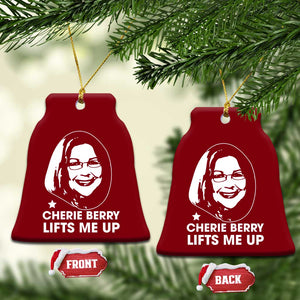 Cherie Berry Lifts Me Up Ceramic Ornament Elevator Tribute Funny NC Meme TS02 Print Your Wear