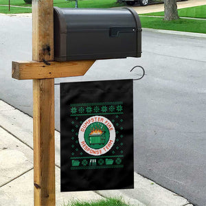 Funny Dumpster Fire Response Team Garden Flag Office Party Holiday Chaos Humor TS02 Print Your Wear