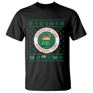 Funny Dumpster Fire Response Team T Shirt Office Party Holiday Chaos Humor TS02 Black Print Your Wear