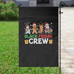 Black Friday Crew Christmas Garden Flag Funny Holiday Shopping Squad TS02 Print Your Wear