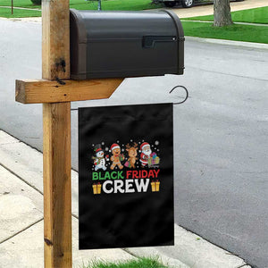Black Friday Crew Christmas Garden Flag Funny Holiday Shopping Squad TS02 Print Your Wear