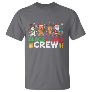 Black Friday Crew Christmas T Shirt Funny Holiday Shopping Squad TS02 Charcoal Print Your Wear