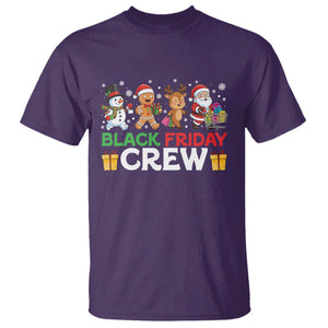 Black Friday Crew Christmas T Shirt Funny Holiday Shopping Squad TS02 Purple Print Your Wear