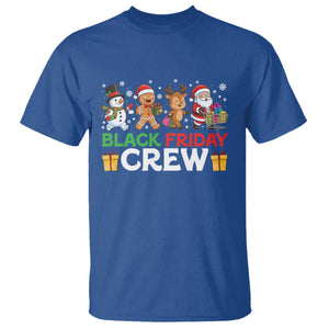 Black Friday Crew Christmas T Shirt Funny Holiday Shopping Squad TS02 Royal Blue Print Your Wear