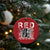 Red Friday Christmas Ornament R.E.D Until They All Come Home Support Troops Military Combat Boots TS02 Print Your Wear