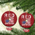 Red Friday Christmas Ornament R.E.D Remember Everyone Deployed American Flag Glasses Dog Tag TS02 Circle Red Print Your Wear