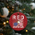 Red Friday Christmas Ornament R.E.D Remember Everyone Deployed American Flag Glasses Dog Tag TS02 Print Your Wear