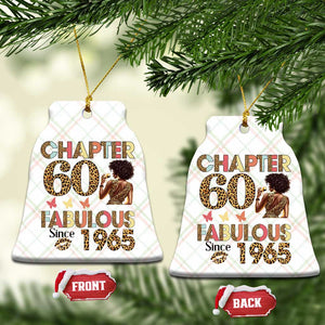 Chapter 60 Fabulous Leopard Ceramic Ornament Since 1965 60Th Birthday Gift For Women TS02 Print Your Wear